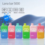 LANA 5000口電子煙 口味一覽
