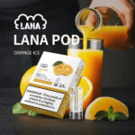 LANA煙彈 柳橙口味，新鮮橙汁風味清爽解膩